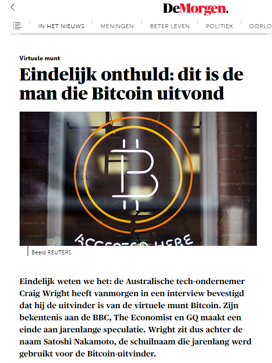 bitcoin de morgen